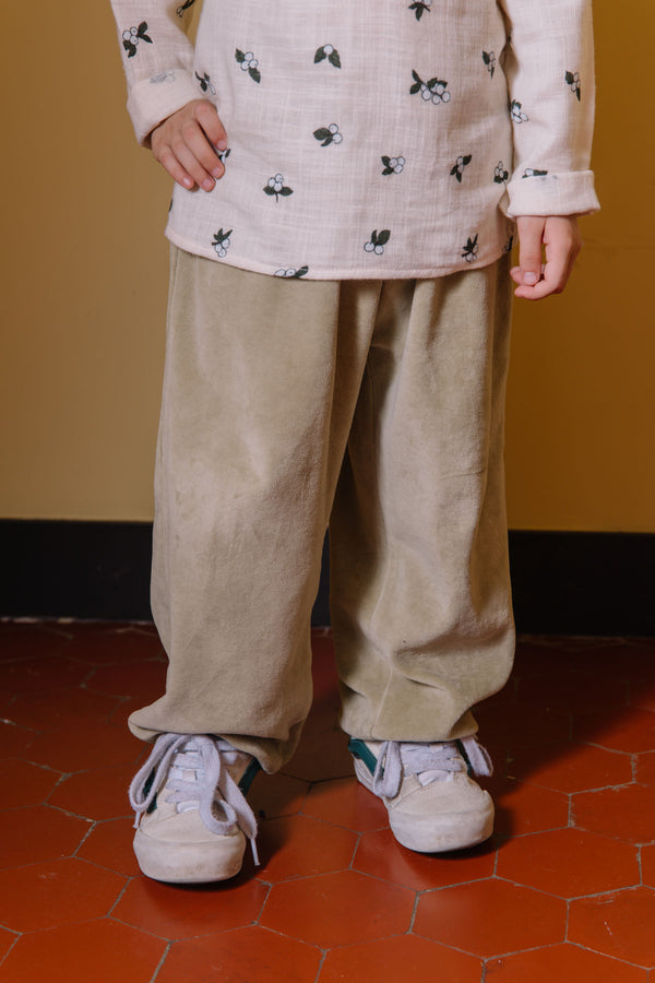 Pantalon Porgy Velvet Lemon Pepper