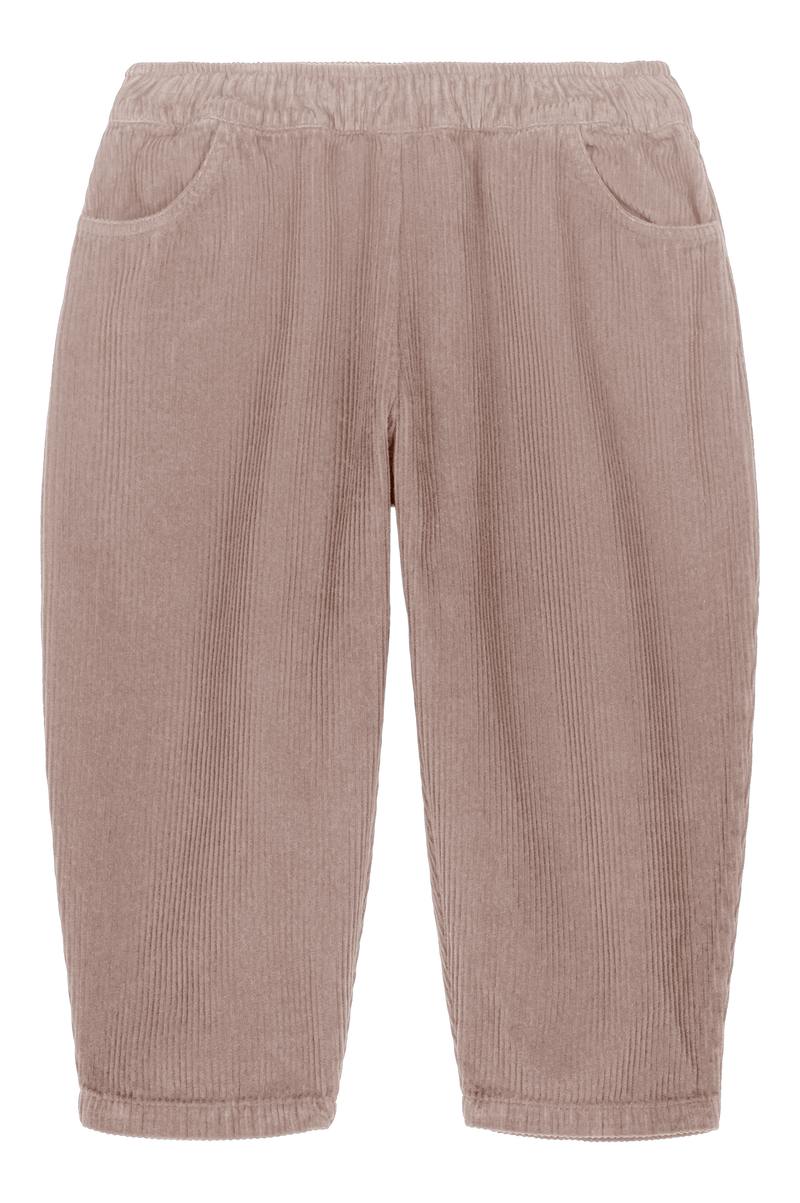 Pants Carrot Corduroy Light Mauve