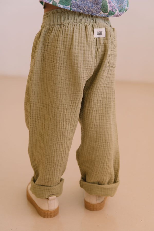 Pantalon Cousin Vert Golden