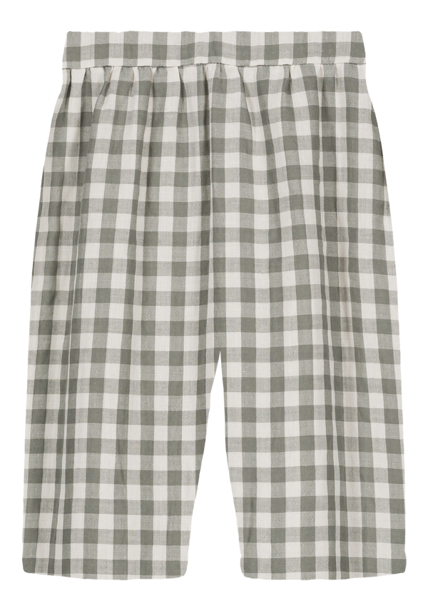 Pants Cousin Green Grey Gingham