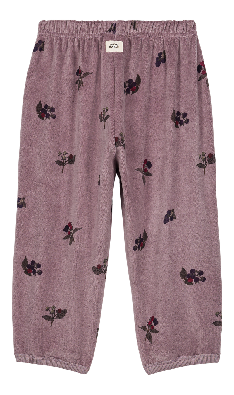 Pantalon Porgy Velvet Mauve mûres
