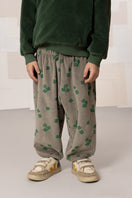 Pantalon Porgy Velvet Gris trèfles