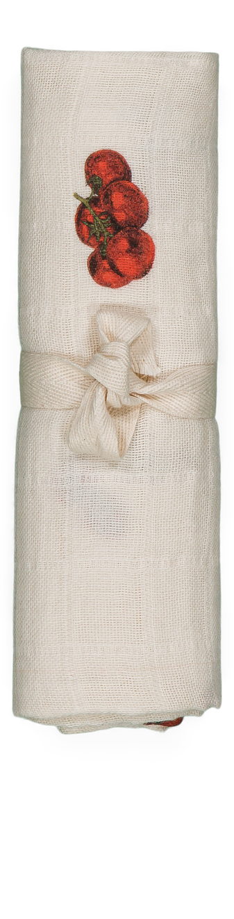 Swaddle Doudou Off White Tomatoes