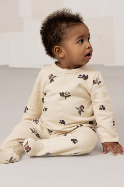 Pyjama Chubby Bébé Naissance Studio Bohème Imprimés Mûres Coton Bio