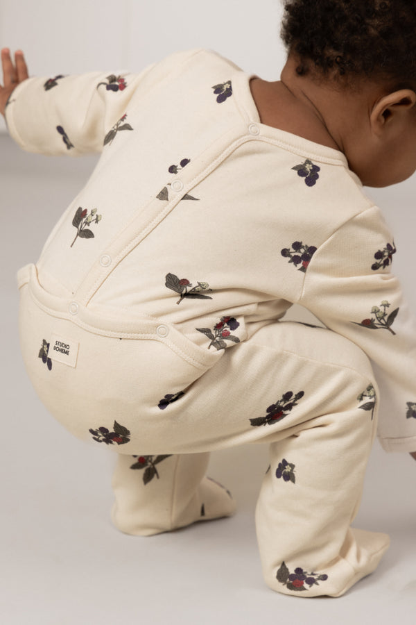 Pyjama Chubby Ecru mûres