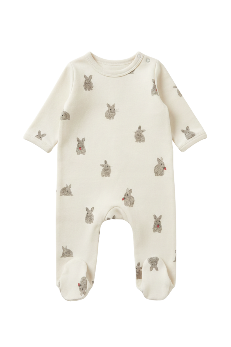 Pyjama Chubby Ecru Lapins