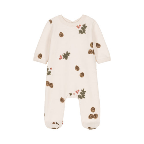 Pyjama Chubby Polar Ecru Sapin