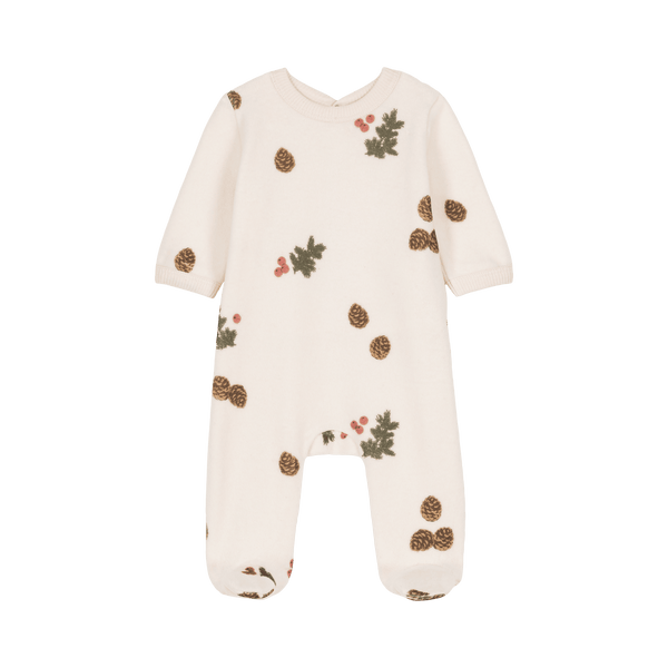 Pyjama Chubby Polar Ecru Sapin