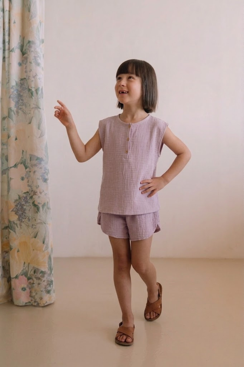 Blouse Roman Nirvana Lila