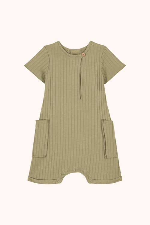 Combishort Aimé Rib Vert Golden