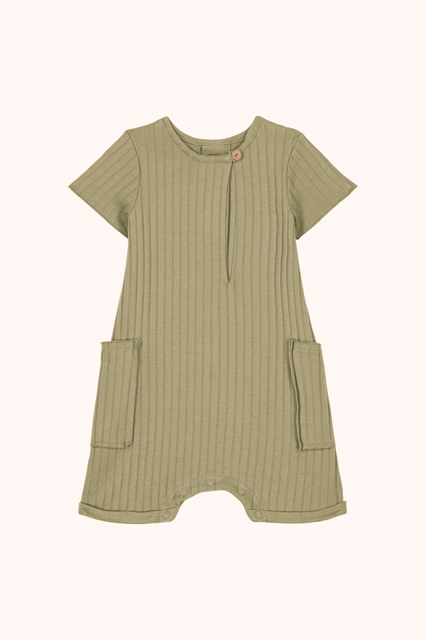 Jumpsuit Aimé Rib Golden Green