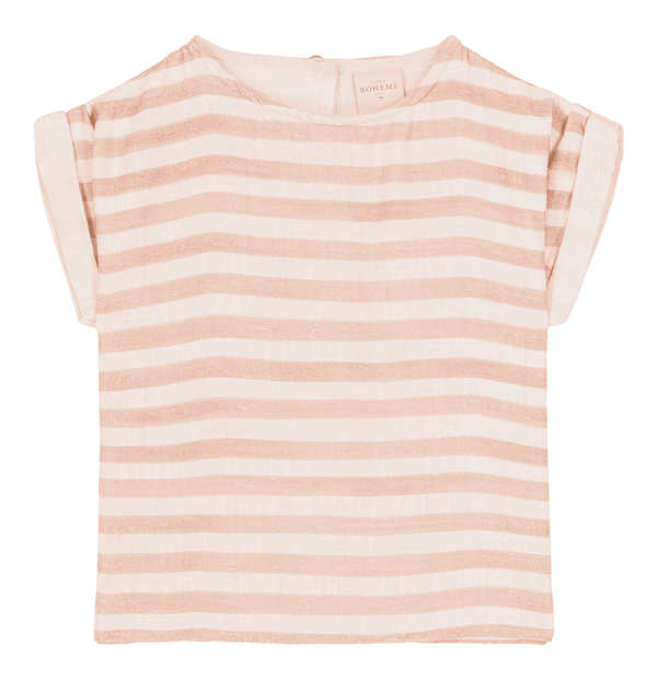 Blouse Woman Praslin Pink Stripes