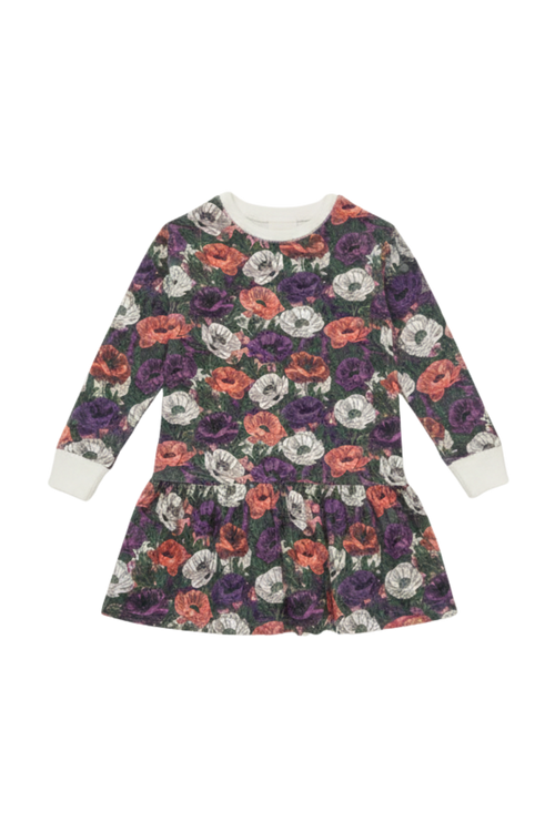 Robe Chicas Velvet Poppy