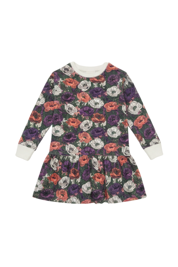 Robe Chicas Velvet Poppy