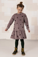 Robe Chicas Velvet Mauve mûres