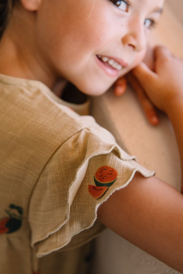 Robe Cousine Starfish Pastèque