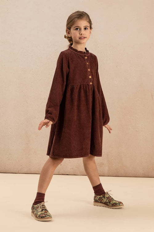 Dress Vermont Corduroy Plum