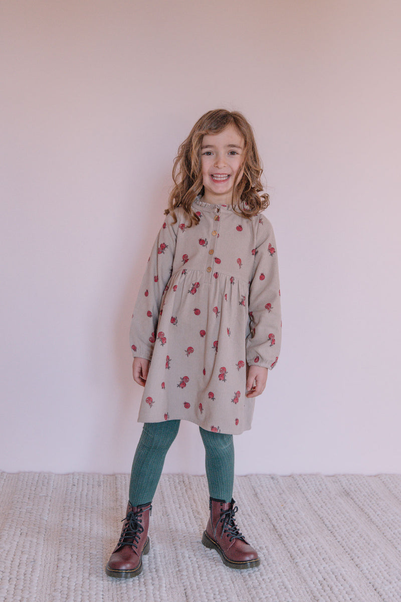 Robe Vermont Corderoy Taupe Grenades