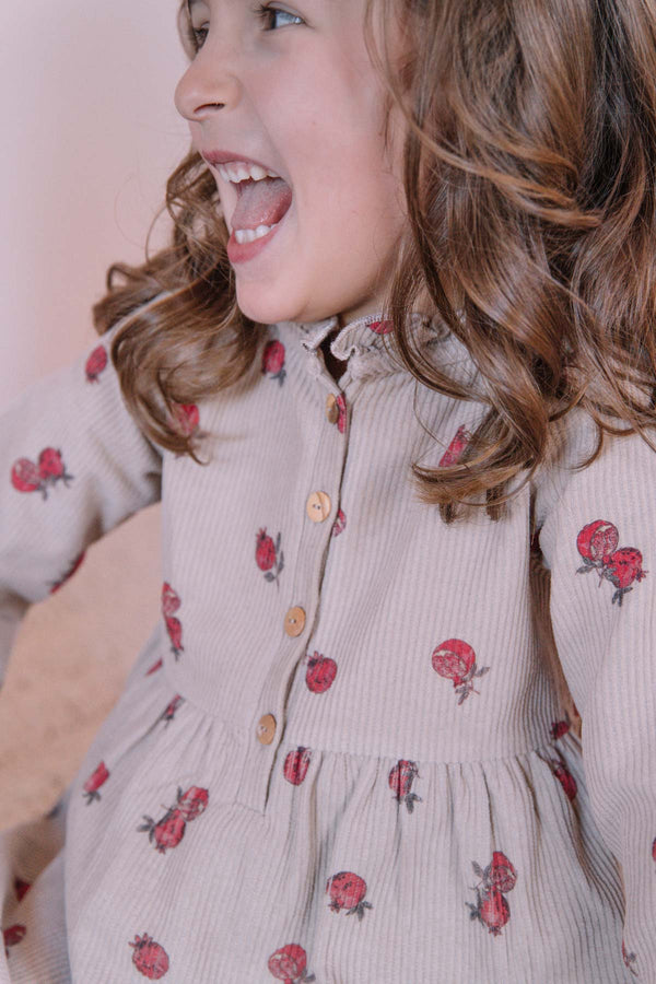 Robe Vermont Corderoy Taupe Grenades
