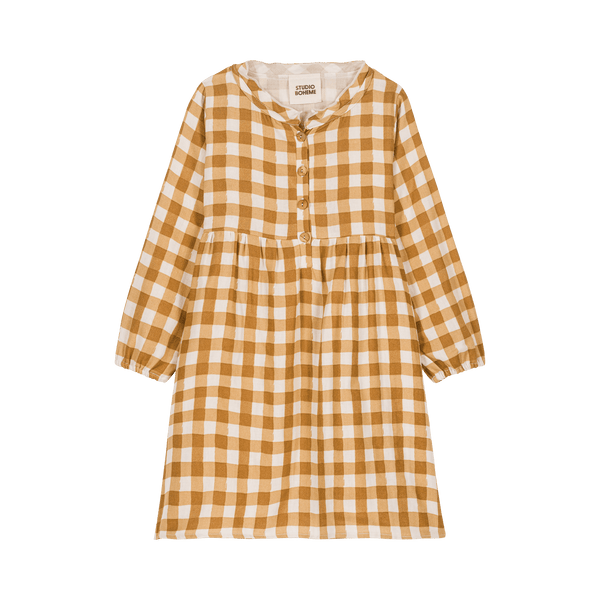 Robe Vermont Vichy Caramel