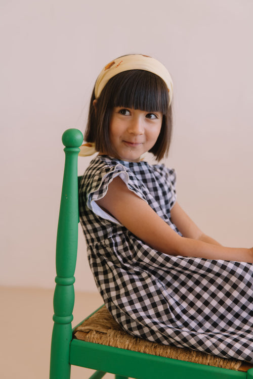 Robe Cousine Vichy Noir