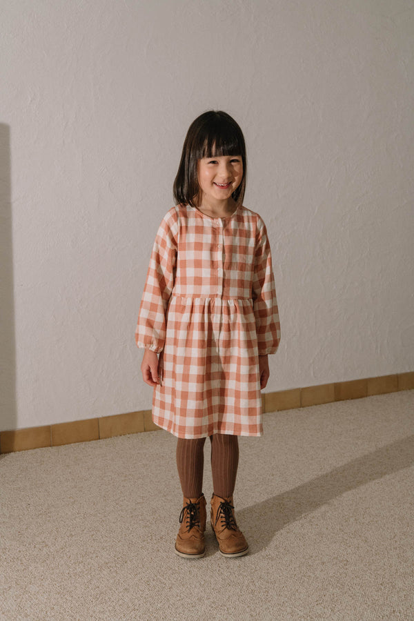 Robe Gaia Vichy Rose