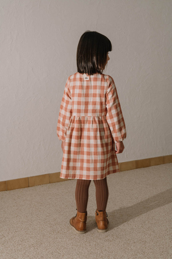 Robe Gaia Vichy Rose