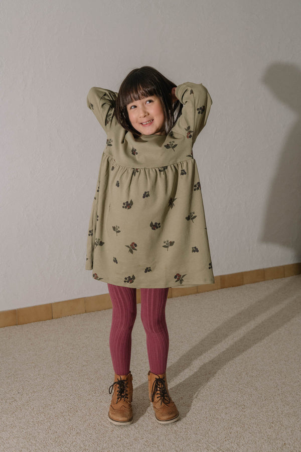 Robe Hoy Vert aloe mûres