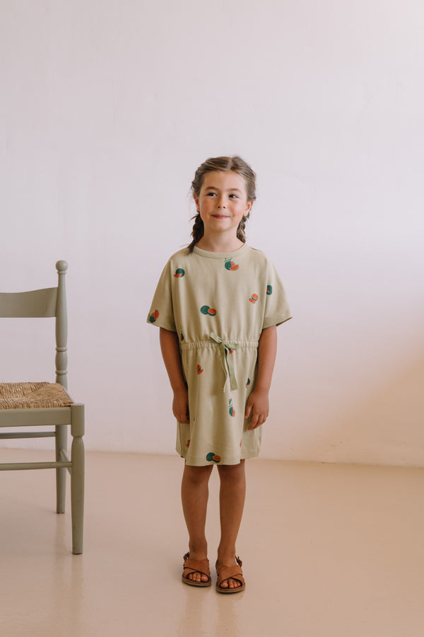 Robe Yogi Vert Golden Pastèque