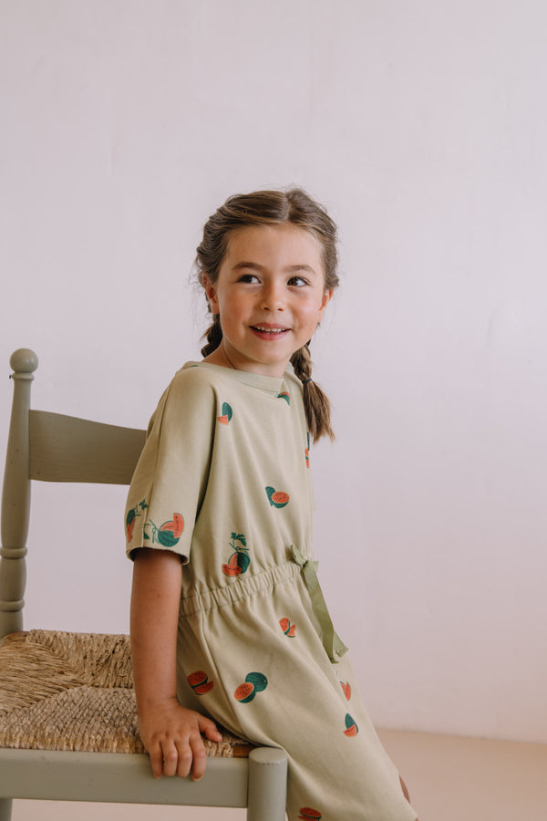Robe Yogi Vert Golden Pastèque