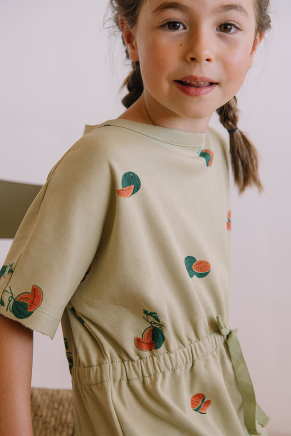 Robe Yogi Vert Golden Pastèque