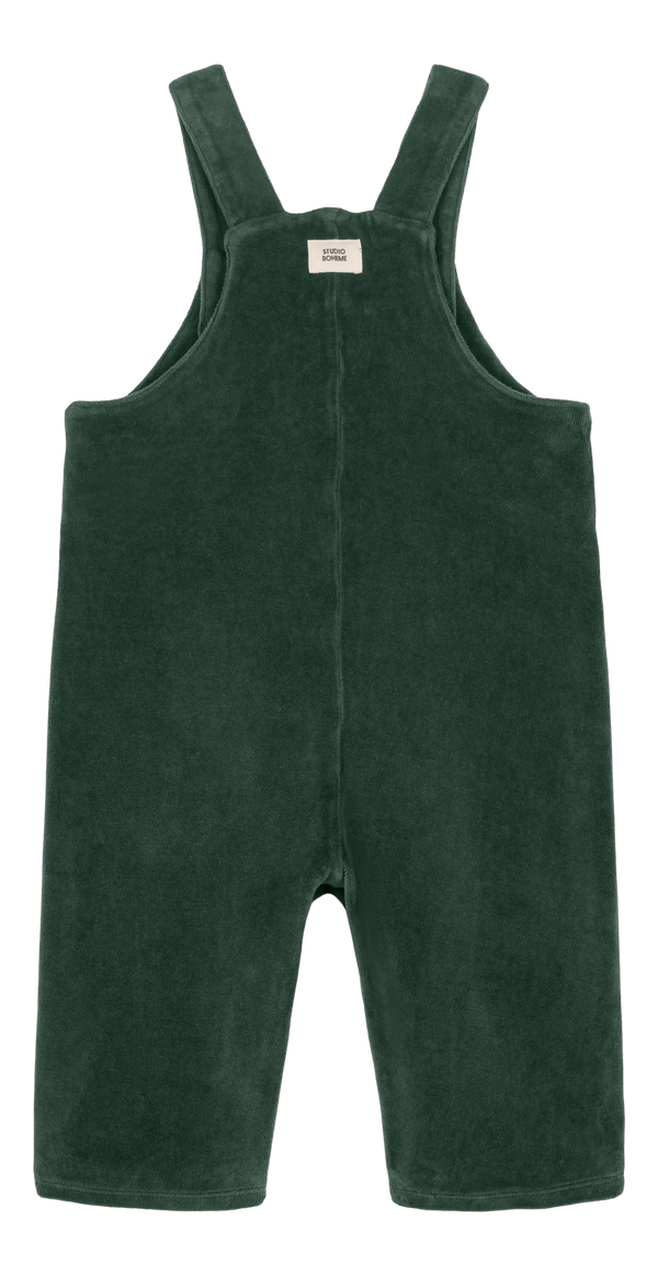 Salopette Homer Velvet Vert cilantro
