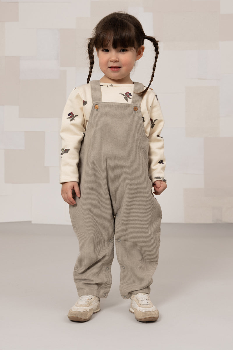Salopette Homer Corderoy Gris