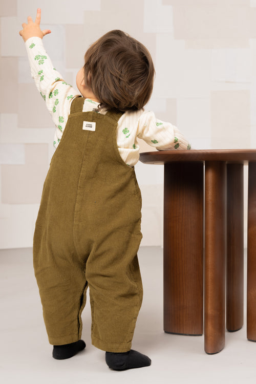 Overalls Homer Corduroy Green nutria