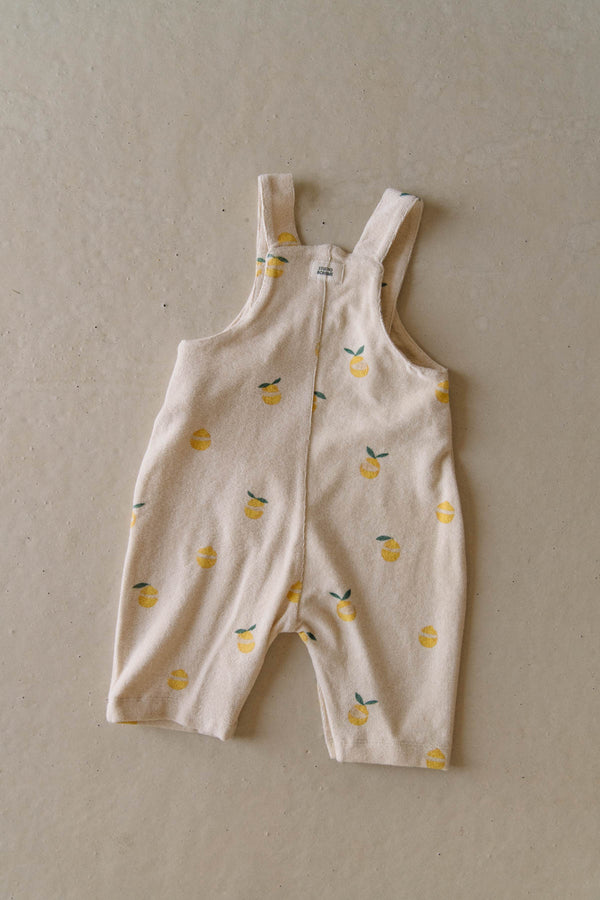 Salopette Homer Terry Sand Citron
