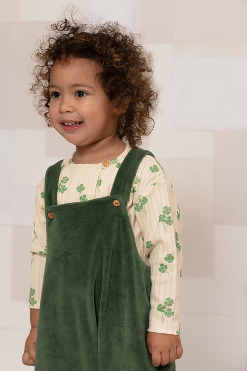 Overalls Homer Velvet green cilantro