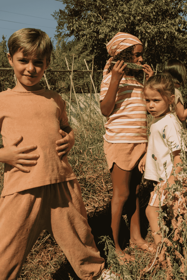 T-shirt Essential Terry Dulce Beige