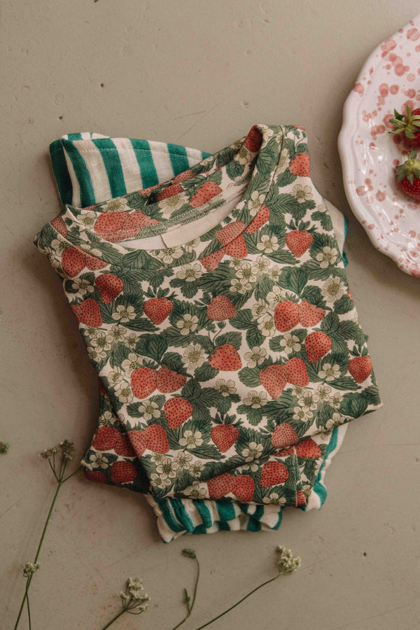 T-shirt Jersey Essential Strawberry