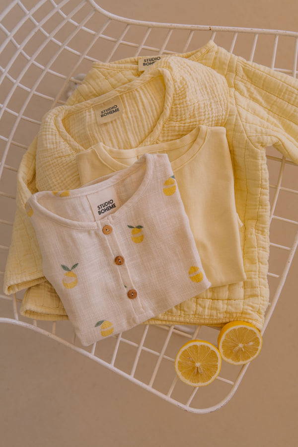 Blouse Roman Ecru Citron