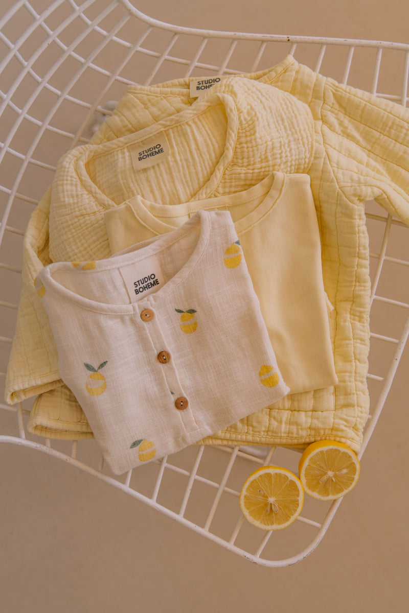 Blouse Roman Ecru Citron