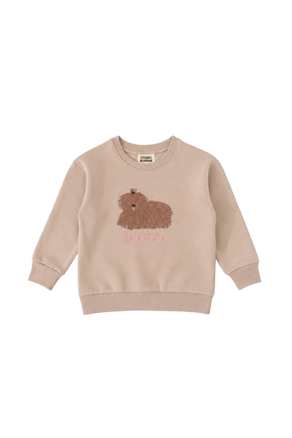Sweat-shirt Bart Savannah Dog Flemme