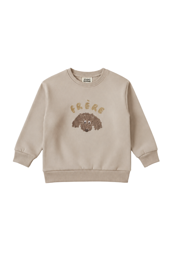 Sweat-shirt Bart Stone Dog Frere