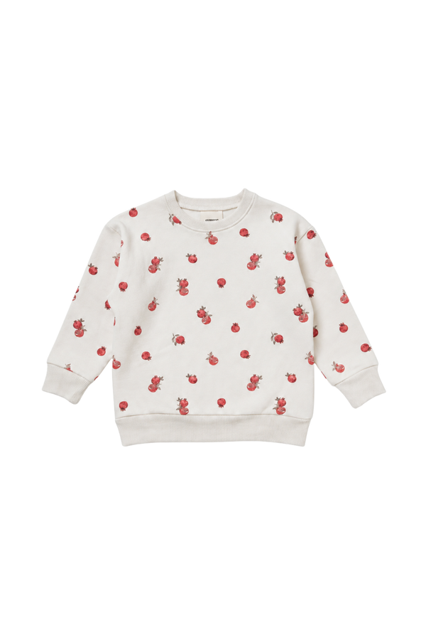 Sweat-shirt Bart Ecru Grenades