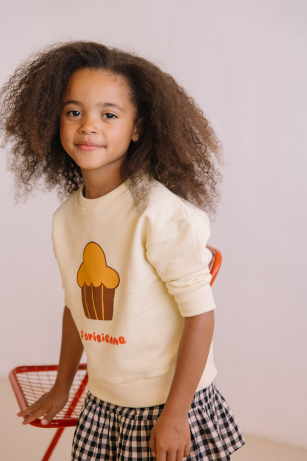 Sweat-shirt Bart Lemon cream Brioche