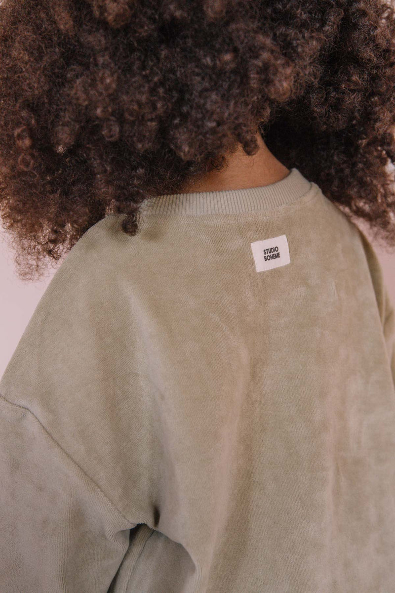 Sweat-shirt Bart Velvet Lemon Pepper