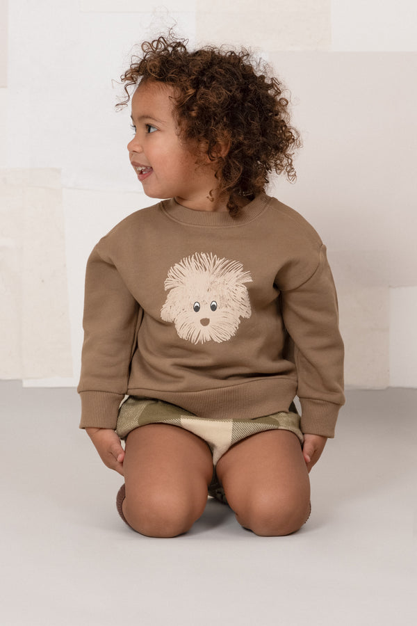 Sweat-shirt Bart Mocha chien