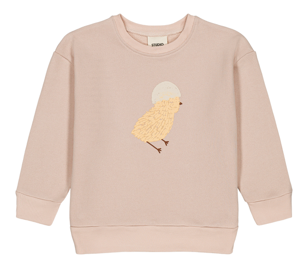 Sweat-shirt Bart Rose poussin