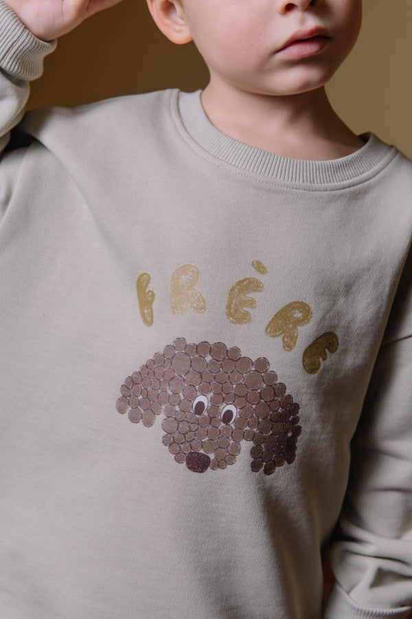 Sweat-shirt Bart Stone Dog Frere