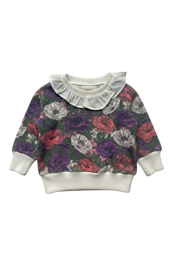 Sweat-shirt Juno Velvet Poppy