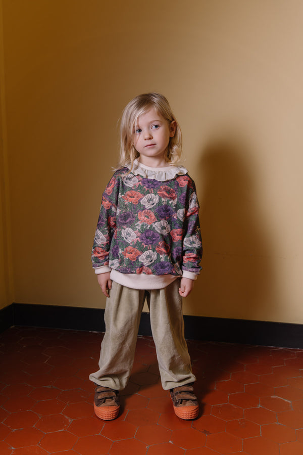 Sweat-shirt Juno Velvet Poppy